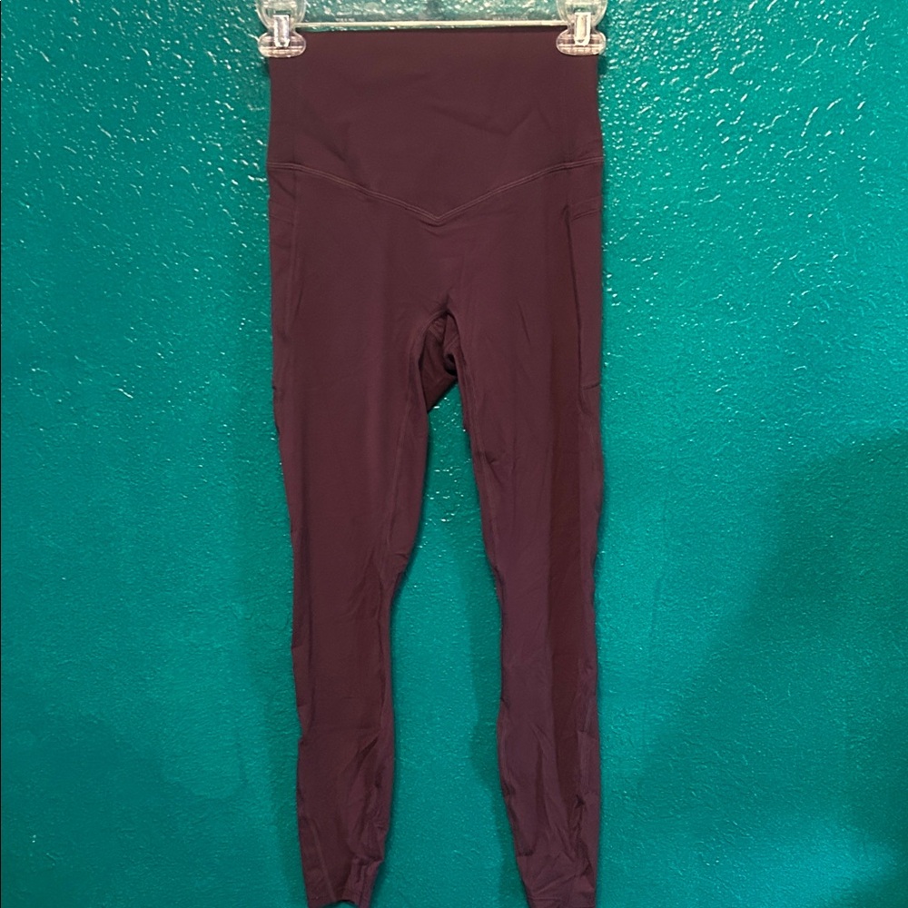 Halara High-Waisted Purple Leggings NWT!